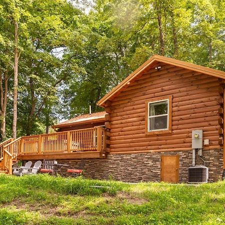 Secluded Wooded Cabin Near The Hocking Hills New Straitsville Bagian luar foto