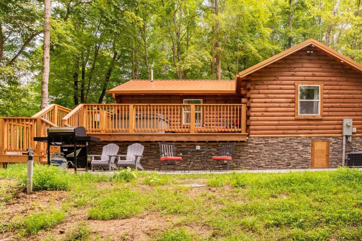 Secluded Wooded Cabin Near The Hocking Hills New Straitsville Bagian luar foto