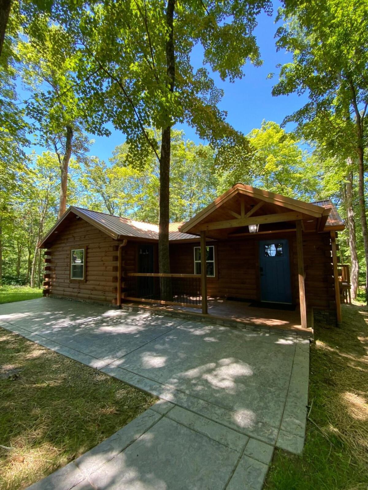Secluded Wooded Cabin Near The Hocking Hills New Straitsville Bagian luar foto